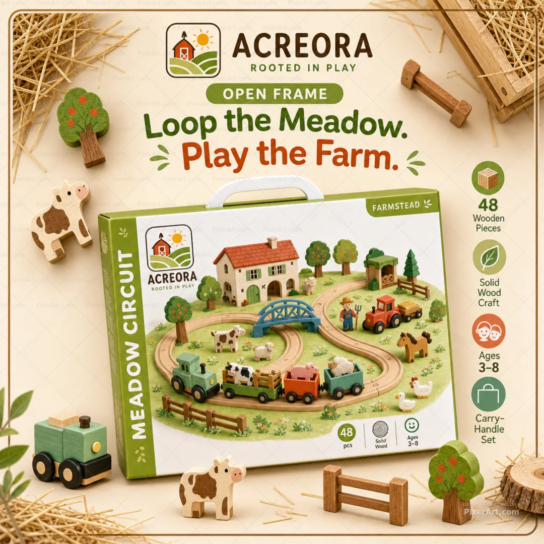 Acreora Meadow Circuit Farm Train