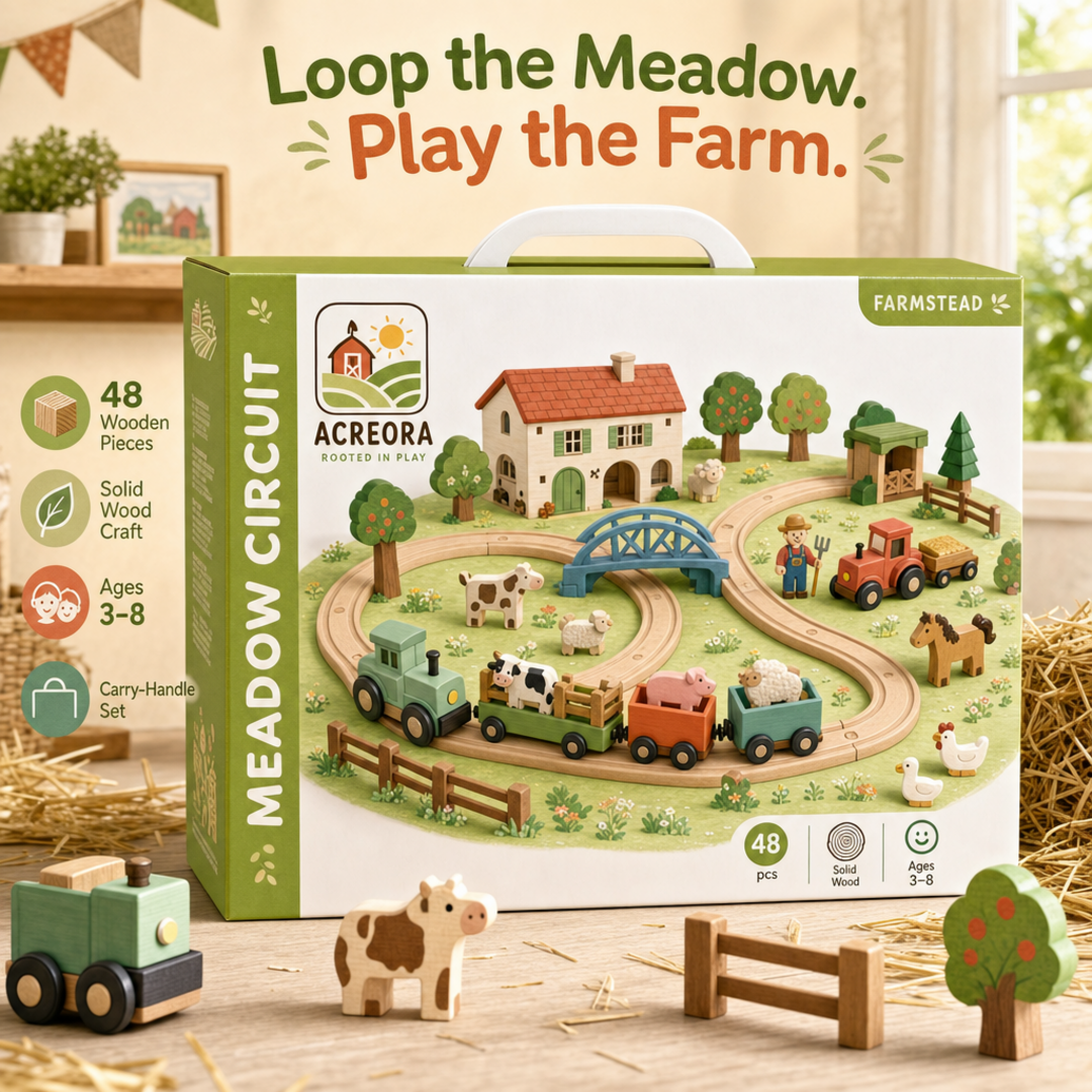 Acreora Meadow Circuit Farm Train