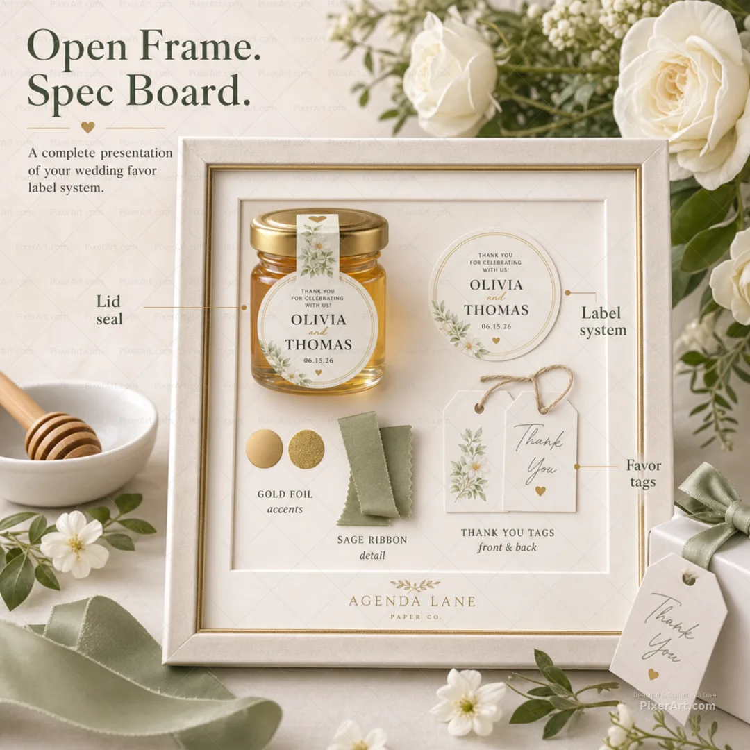 Open frame mockup