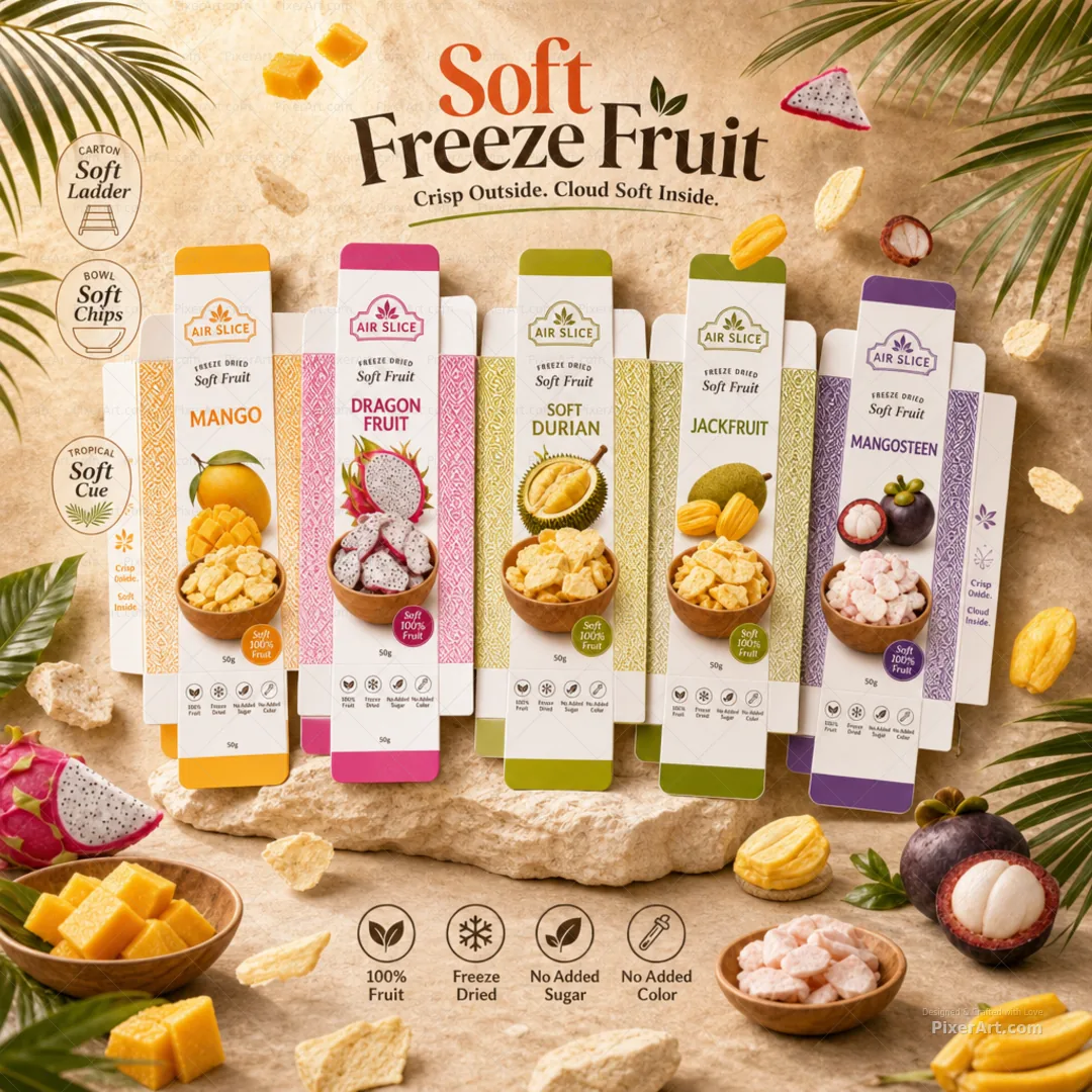 Air Slice Freeze Dried Fruit