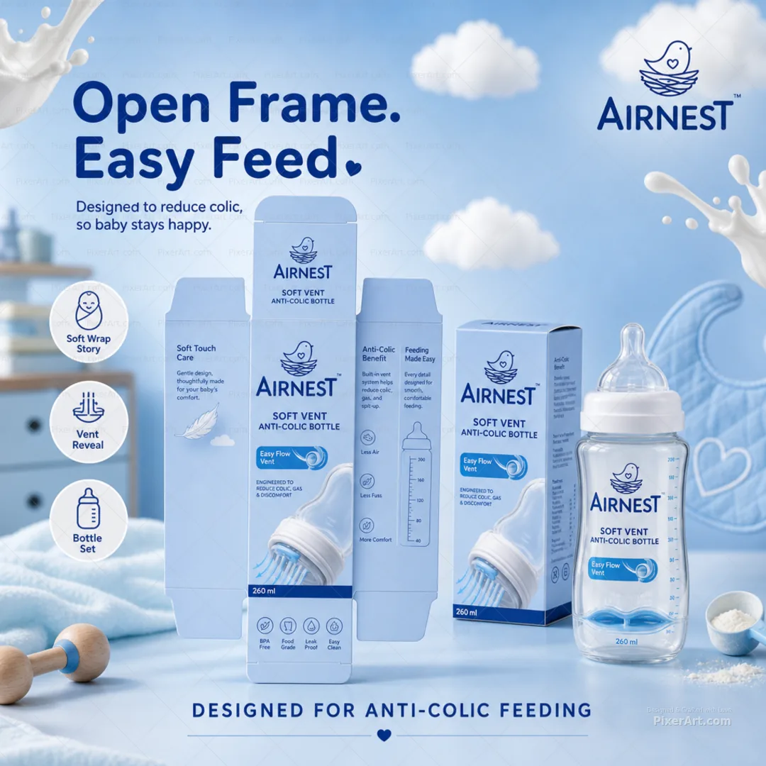 Airnest Soft Vent Bottle