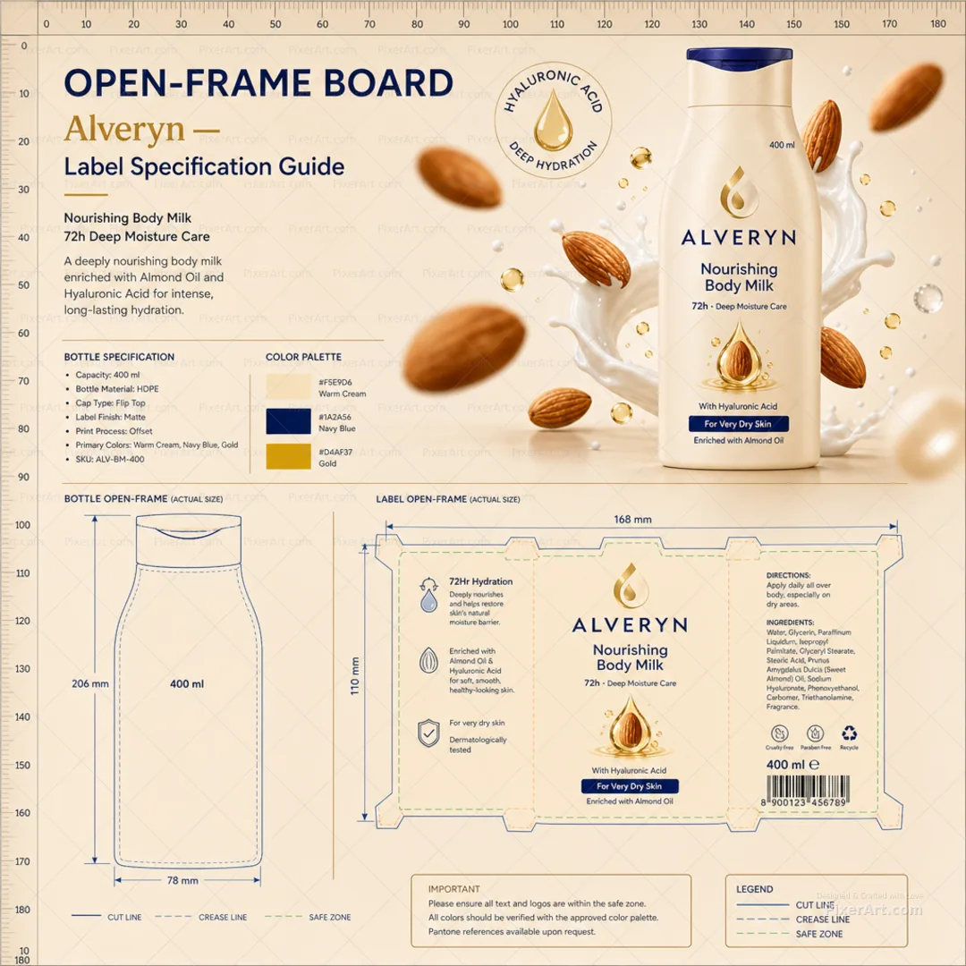 Open frame mockup