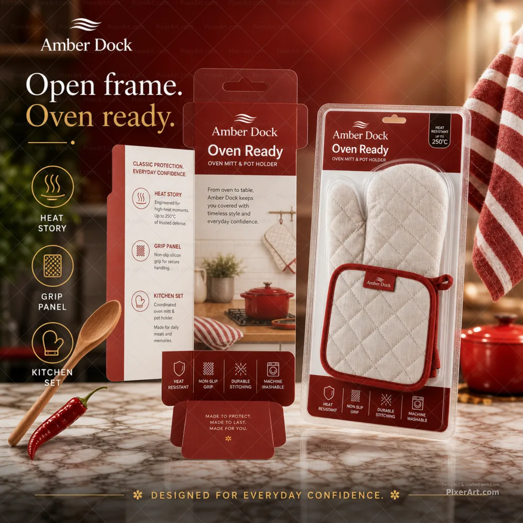 Open frame mockup