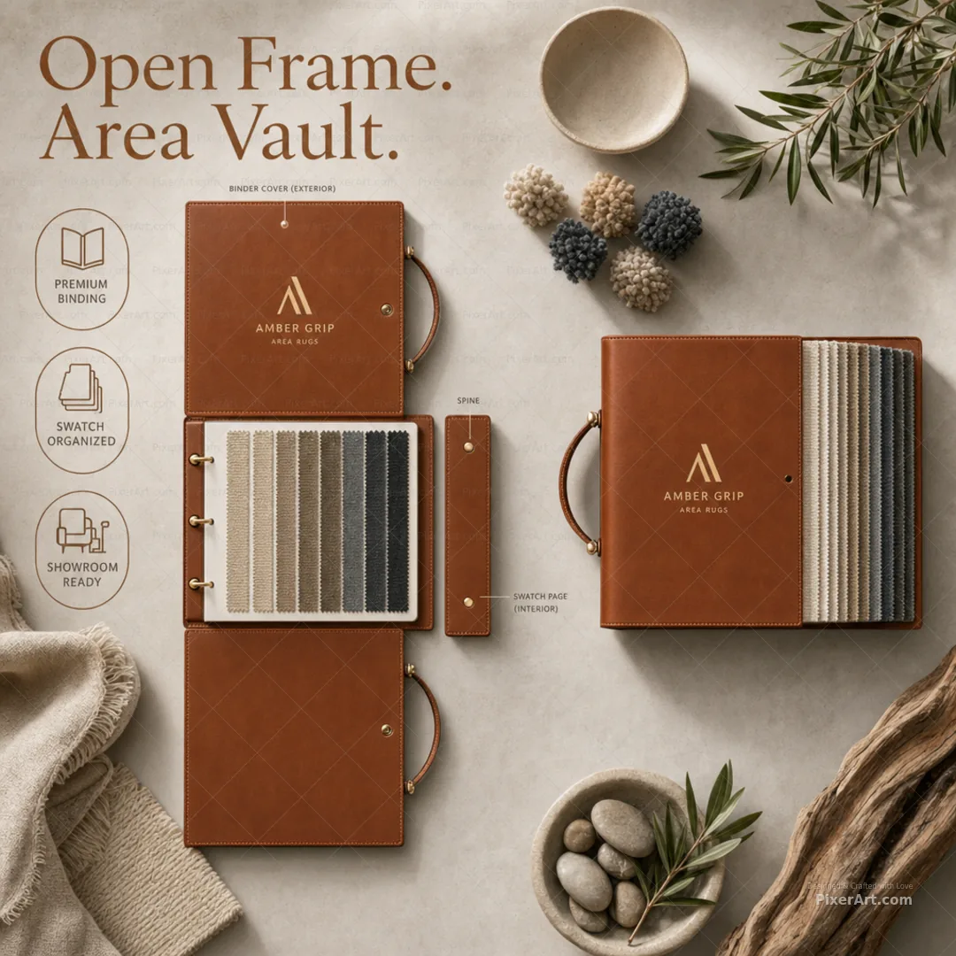Open frame mockup