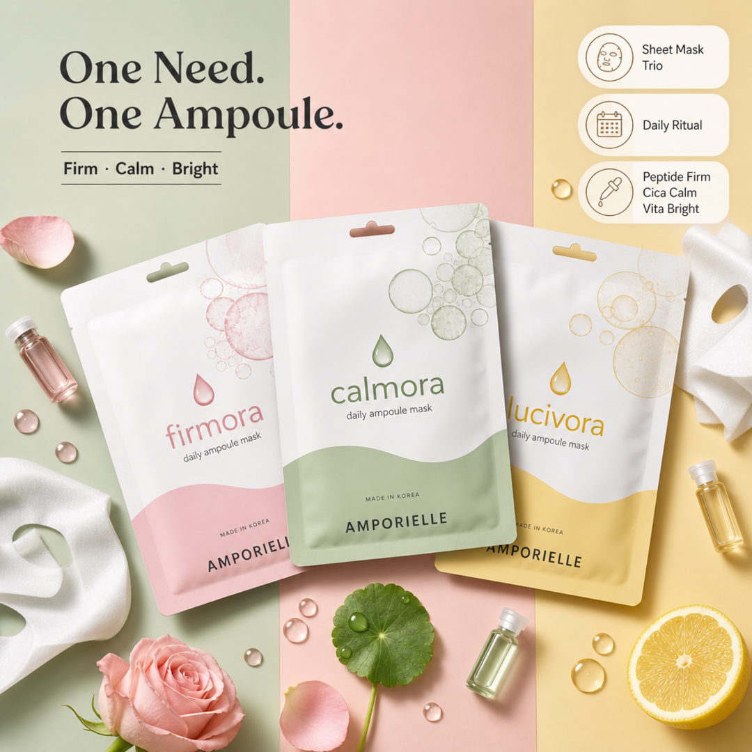 Amporielle Daily Ampoule Mask Trio