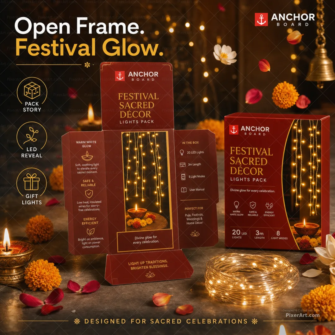 Anchor Board Festival Sacred Décor Lights Pack