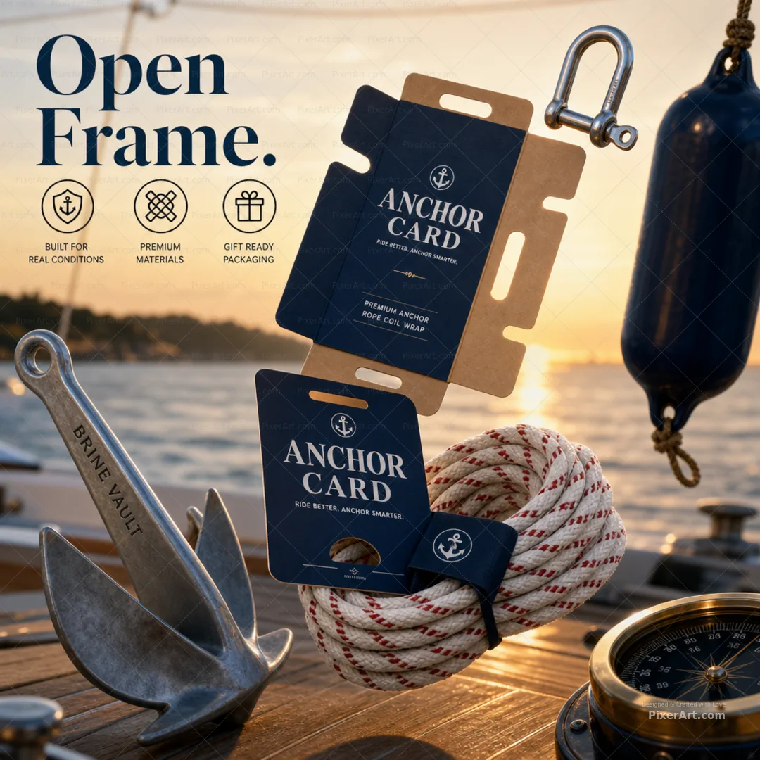Open frame mockup