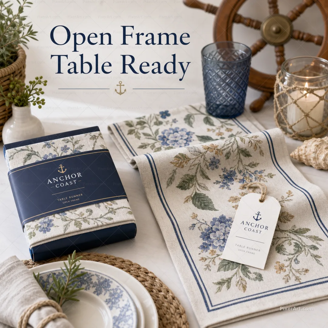 Open frame mockup