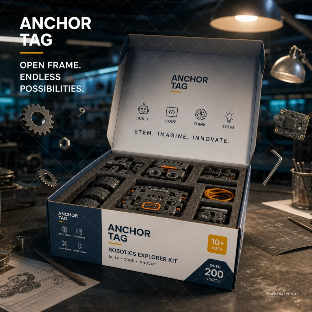 Open frame mockup