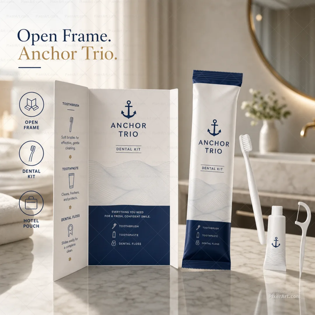 Open frame mockup