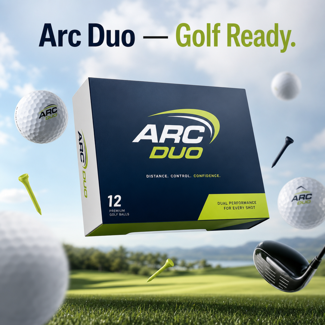 Arc Duo Golf Ball Dozen Sleeve Carton