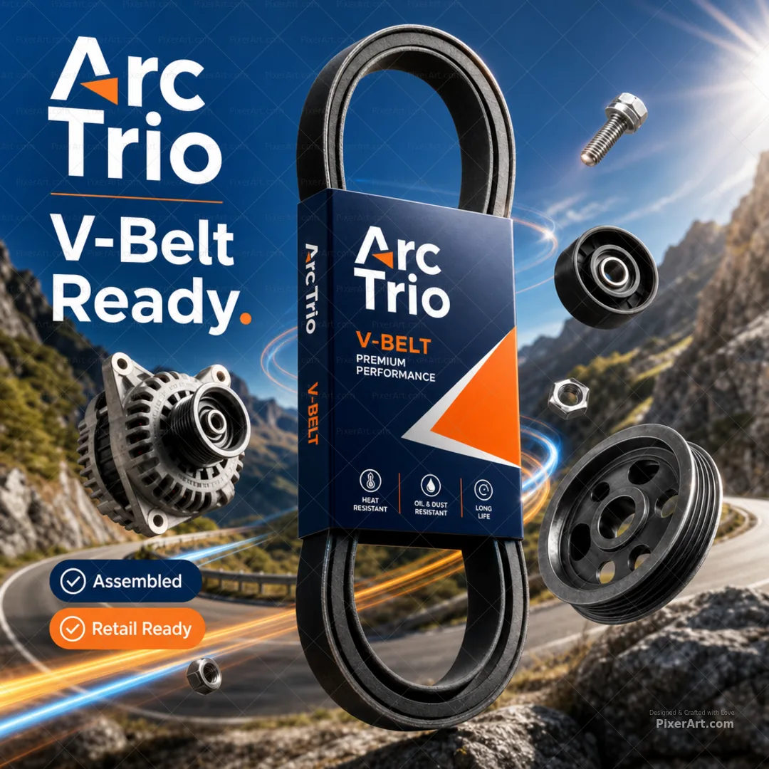 Arc Trio V-Belt Retail Sleeve