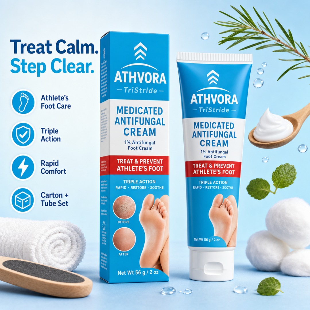 Athvora TriStride Antifungal Cream