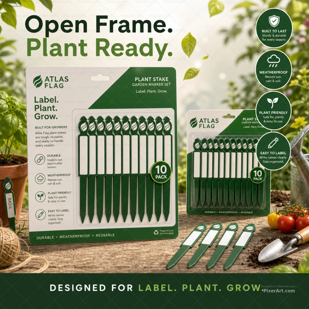 Open frame mockup