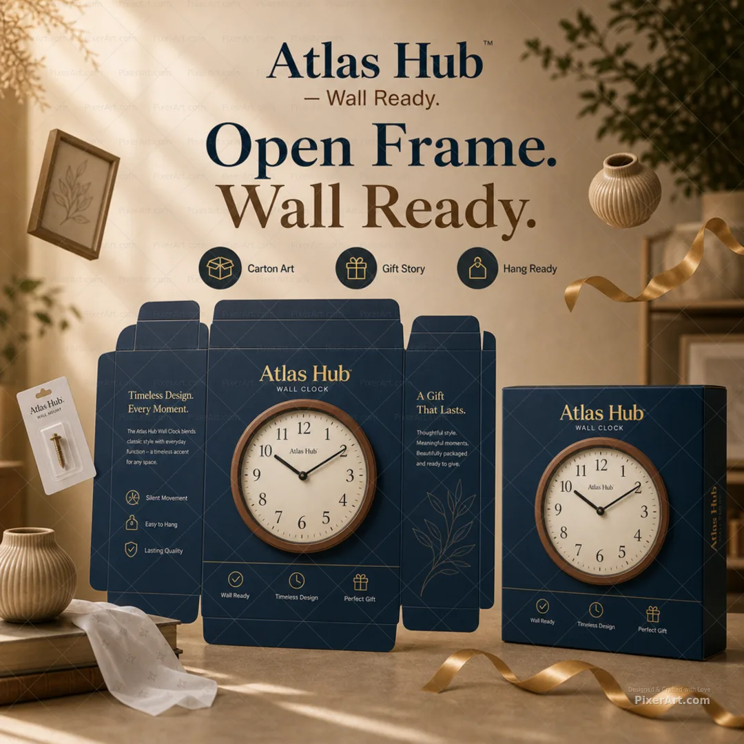 Open frame mockup