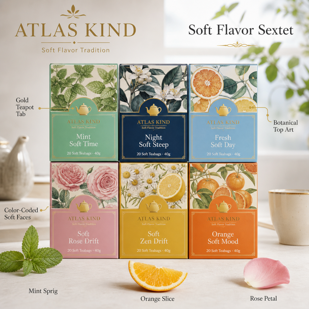 Atlas Kind Flavor Tea Sextet