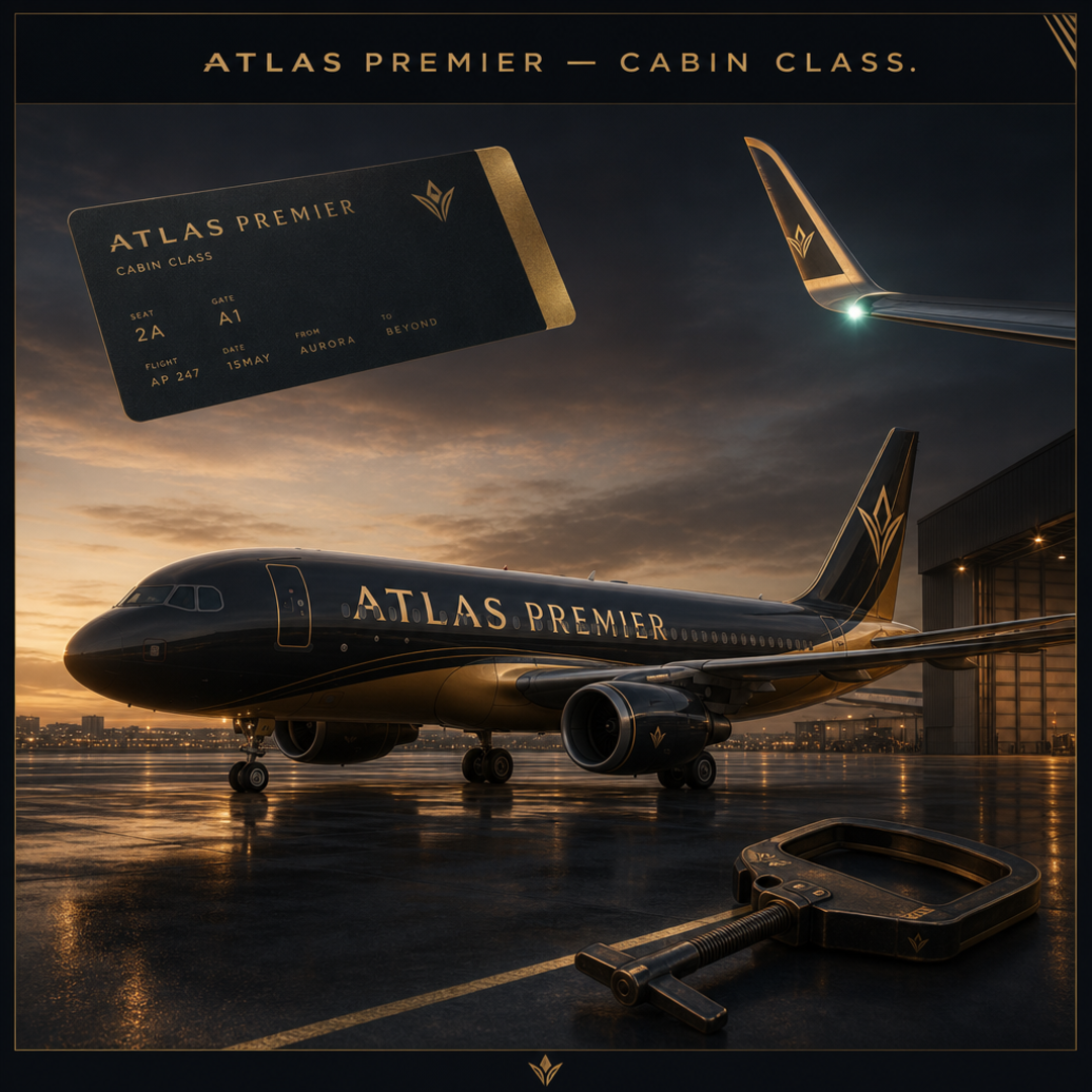 Atlas Premier Airplane Livery
