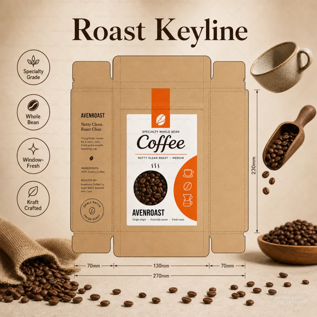 Avenroast Nutty Clean Specialty Pouch