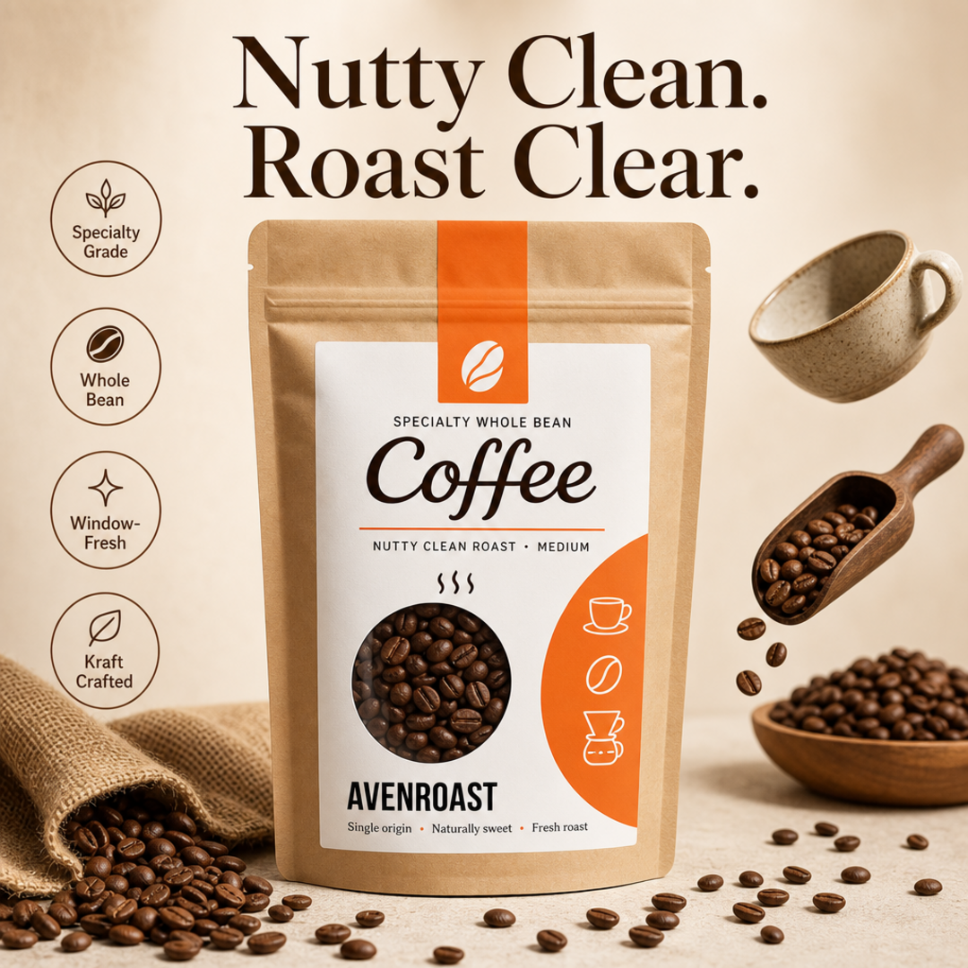 Avenroast Nutty Clean Specialty Pouch
