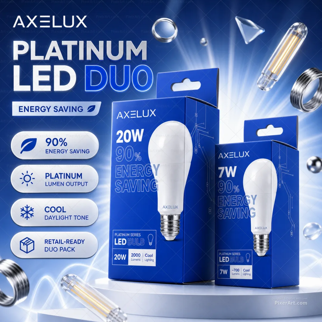 Axelux Platinum LED Duo