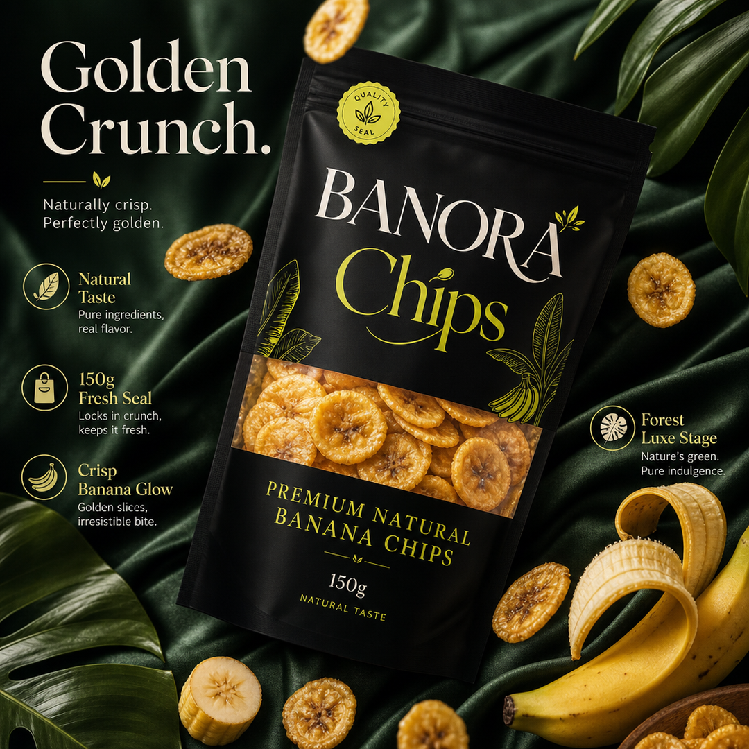 Banora Premium Natural Banana Chips