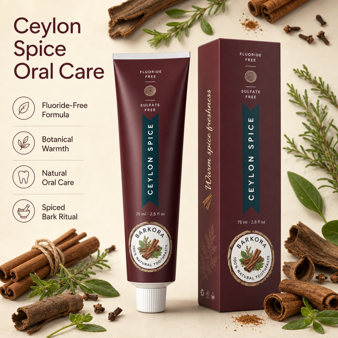 Barkora Ceylon Spice Toothpaste