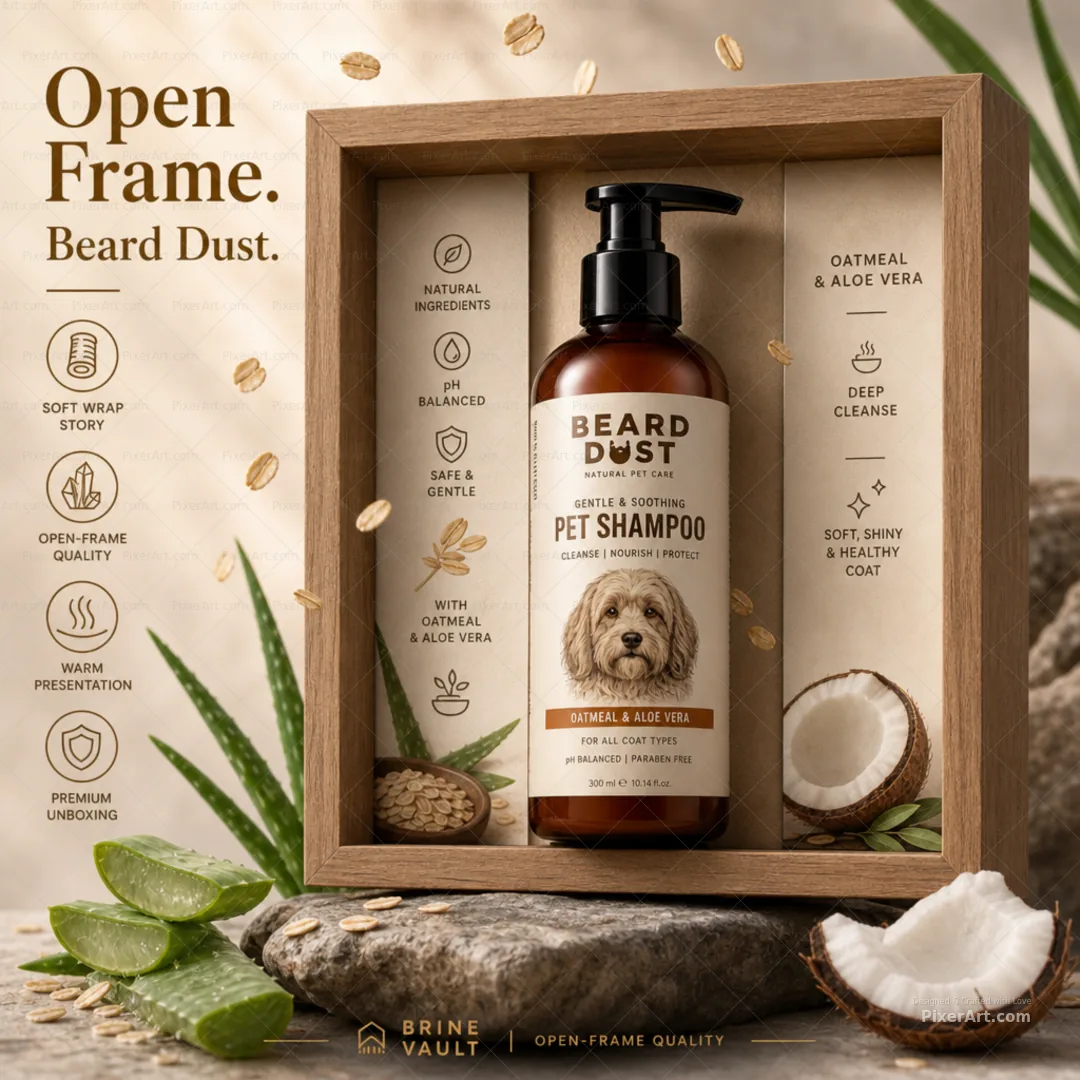 Open frame mockup