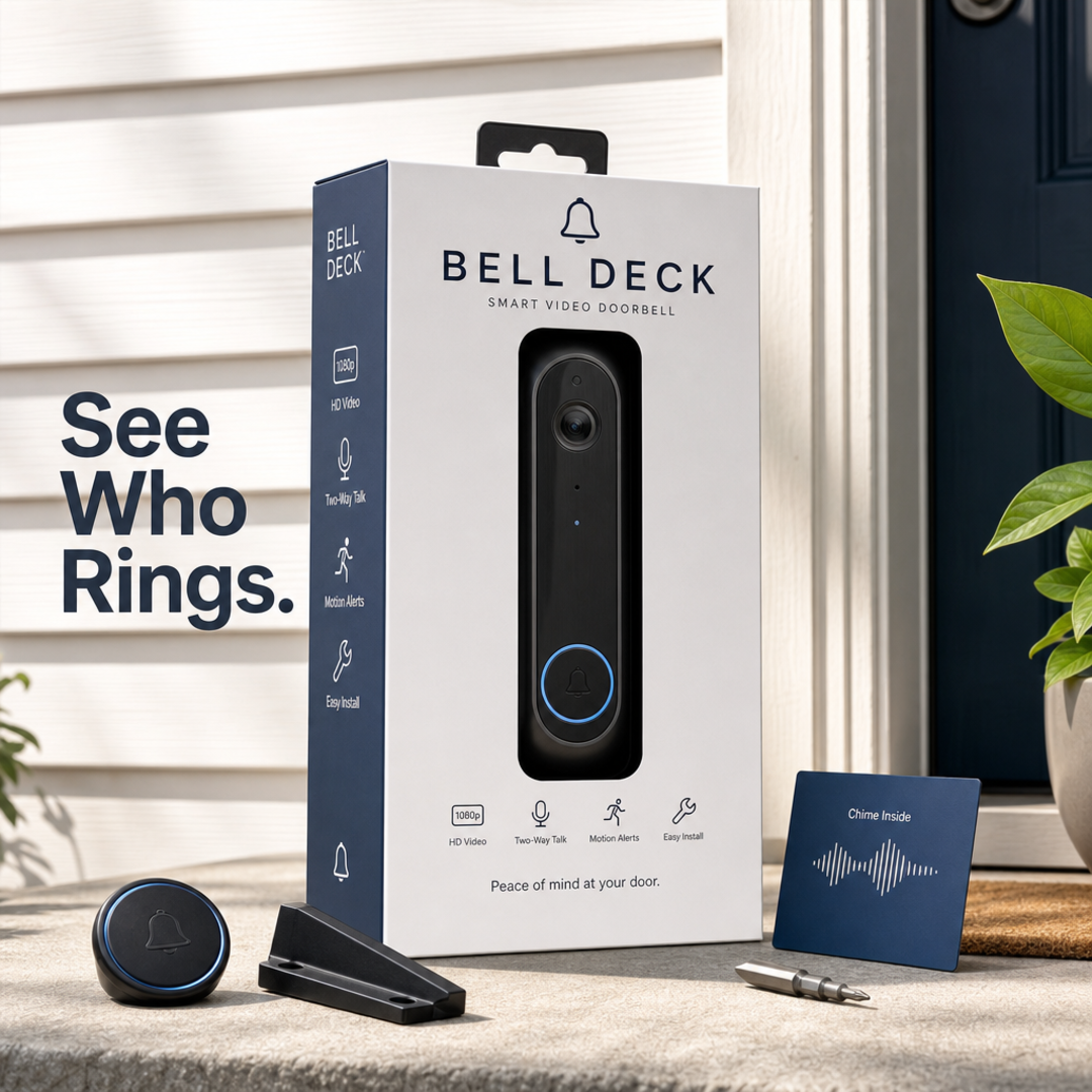 Bell Deck Video Doorbell Carton