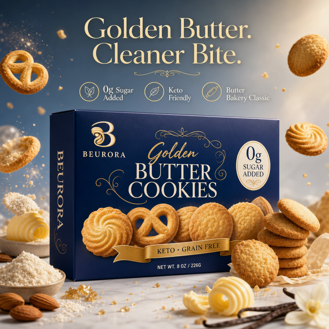 Beurora Keto Butter Cookies Carton
