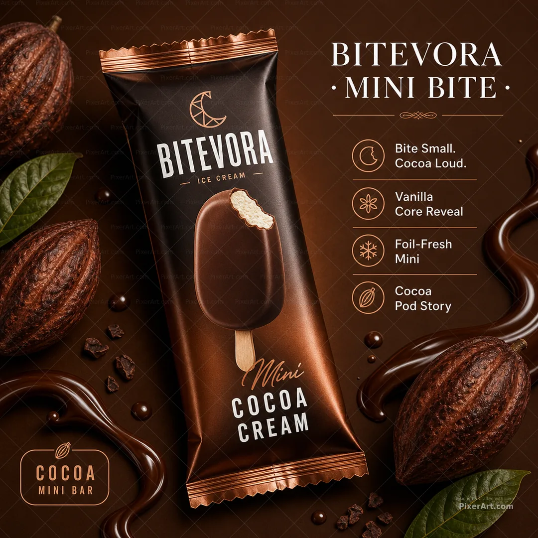 Bitevora Mini Cocoa Cream Bar