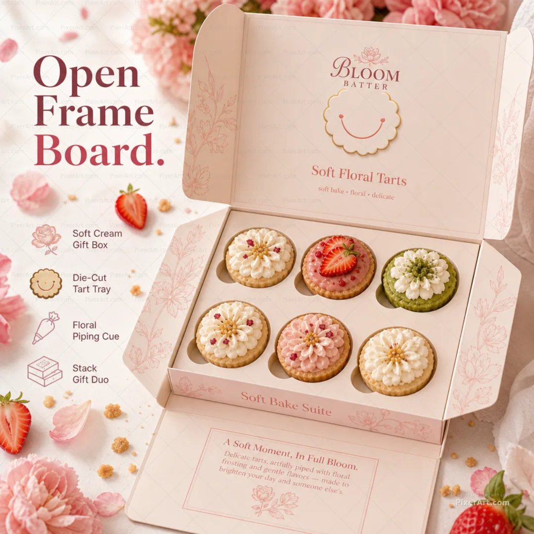 Open frame mockup
