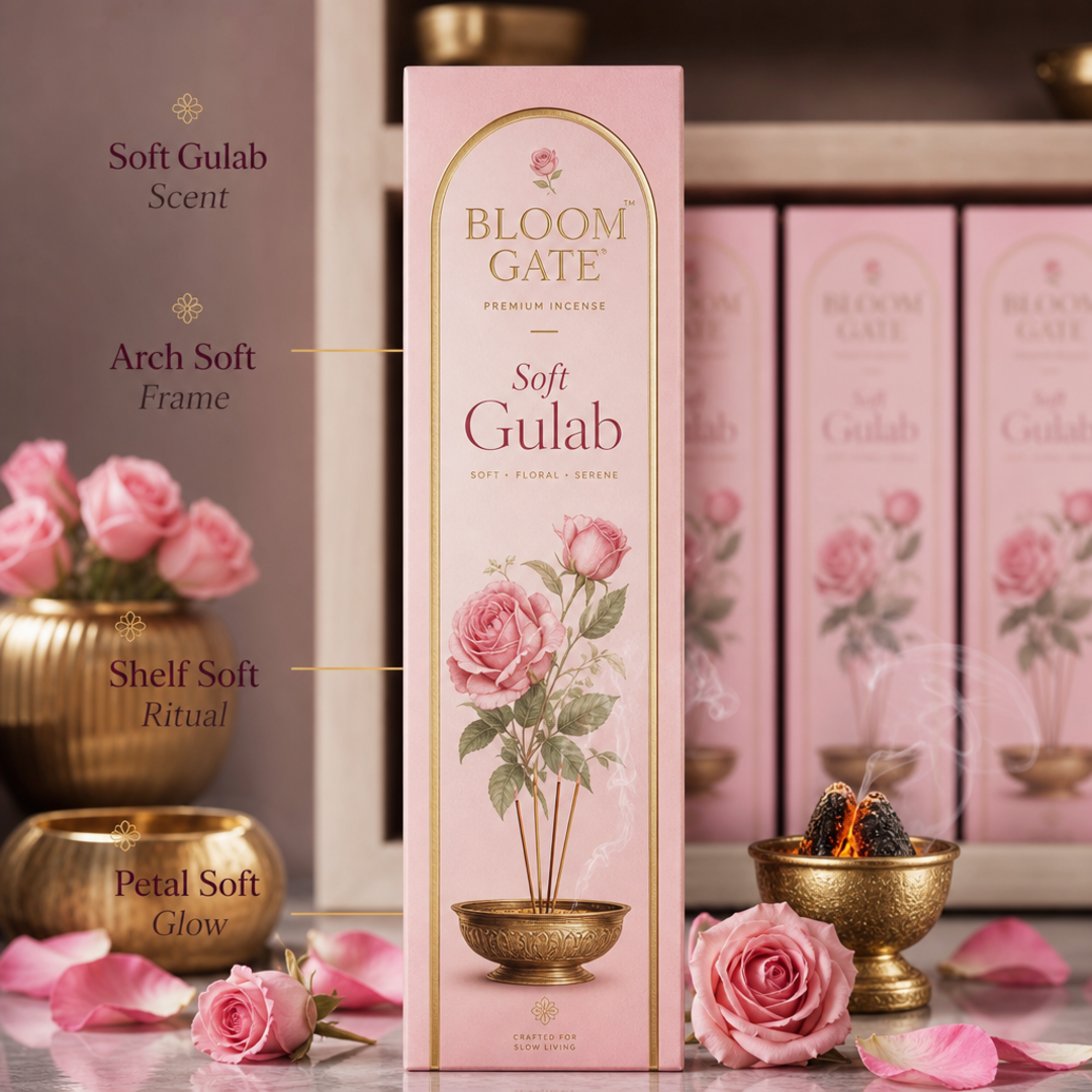 Bloom Gate Soft Gulab Incense