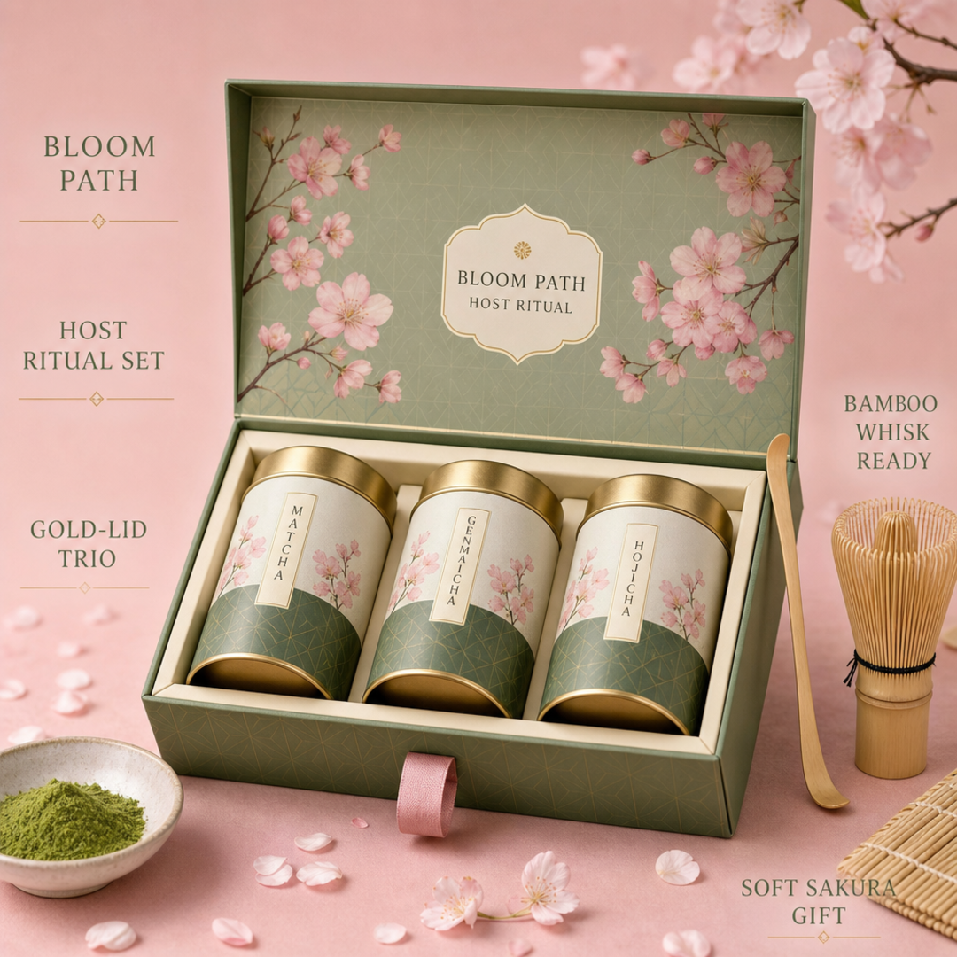 Bloom Path Matcha Hospitality Set