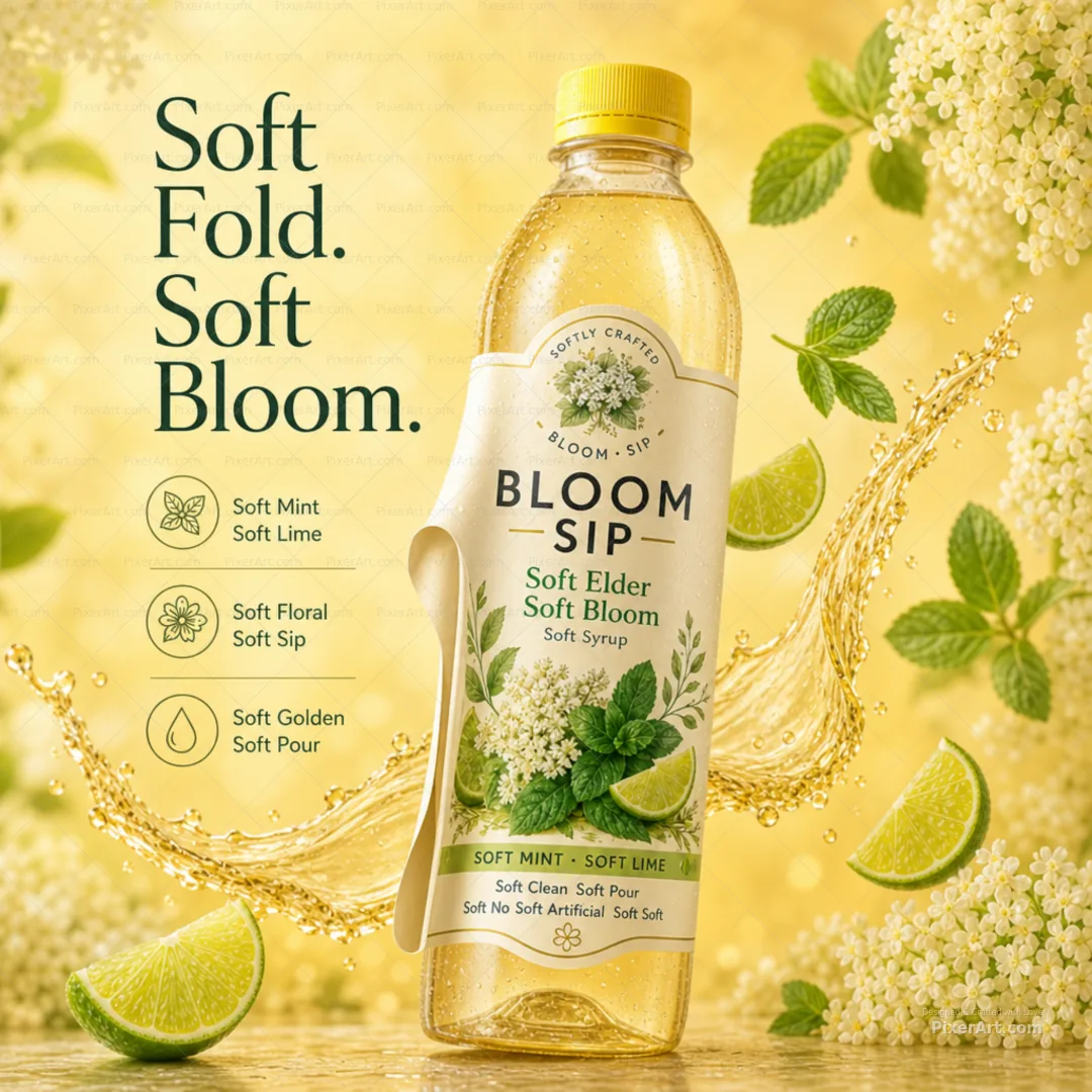 Bloom Sip Soft Elder Syrup