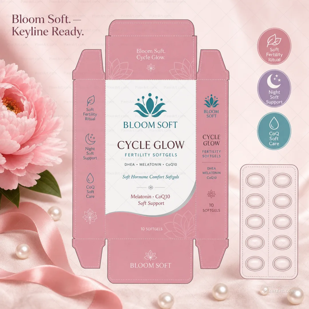 Bloom Soft Cycle Glow Softgels