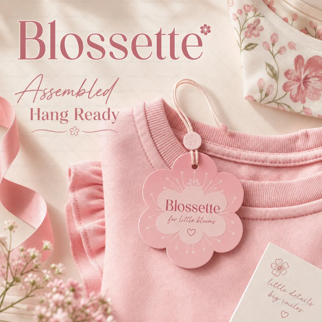 Blossette Kids Petal Fold Hang Tags