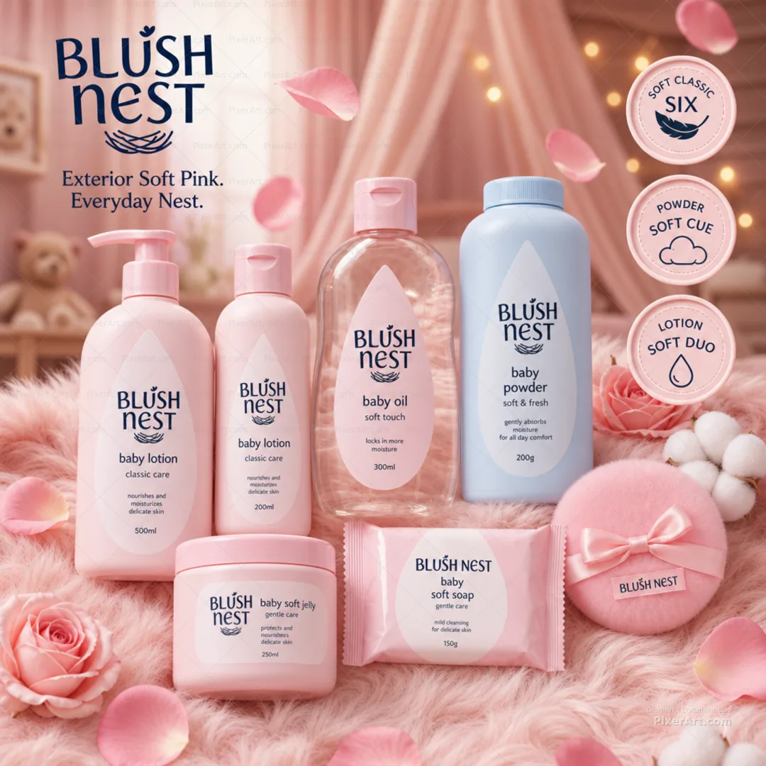 Blush Nest Classic Soft Care Six