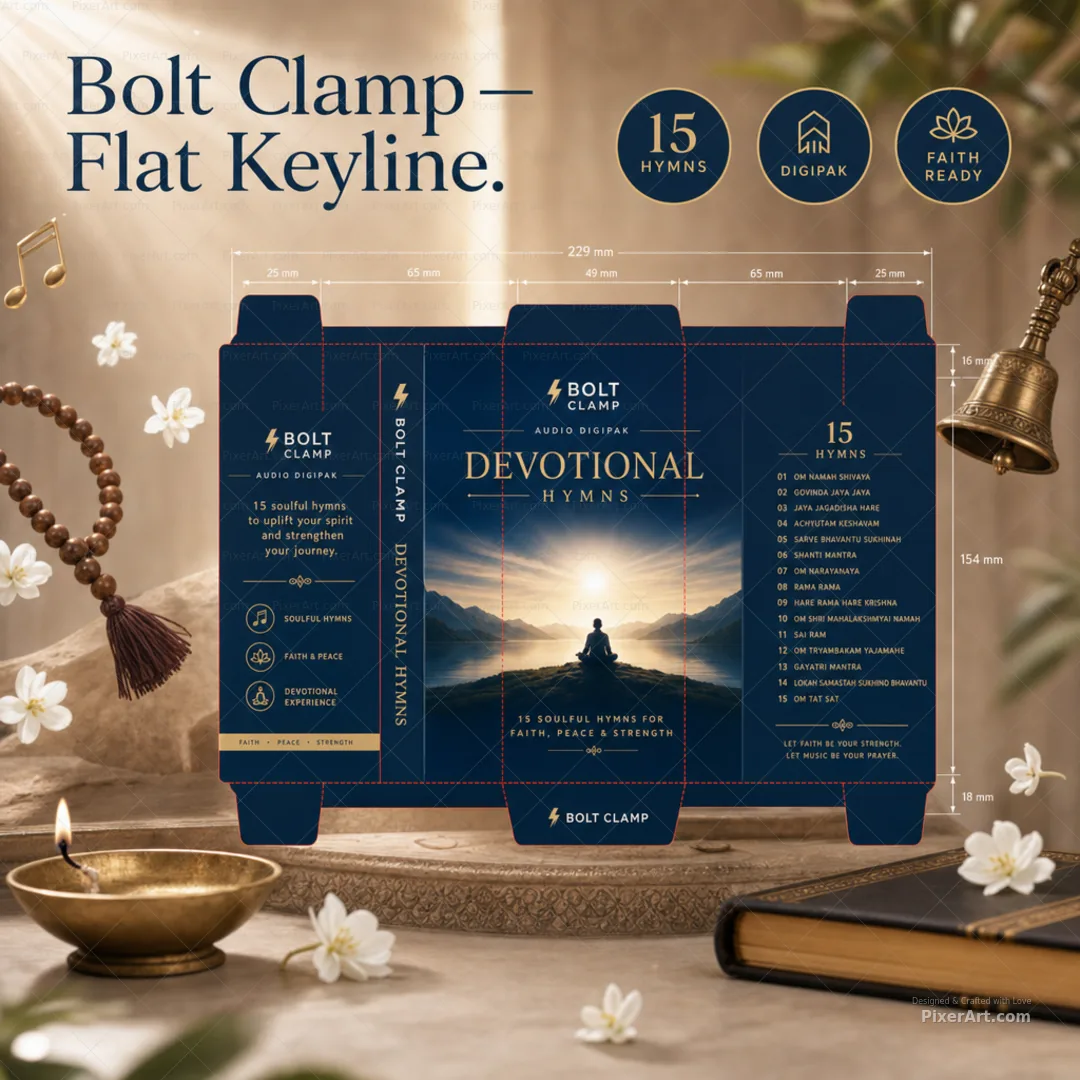Bolt Clamp Devotional Audio Digipak