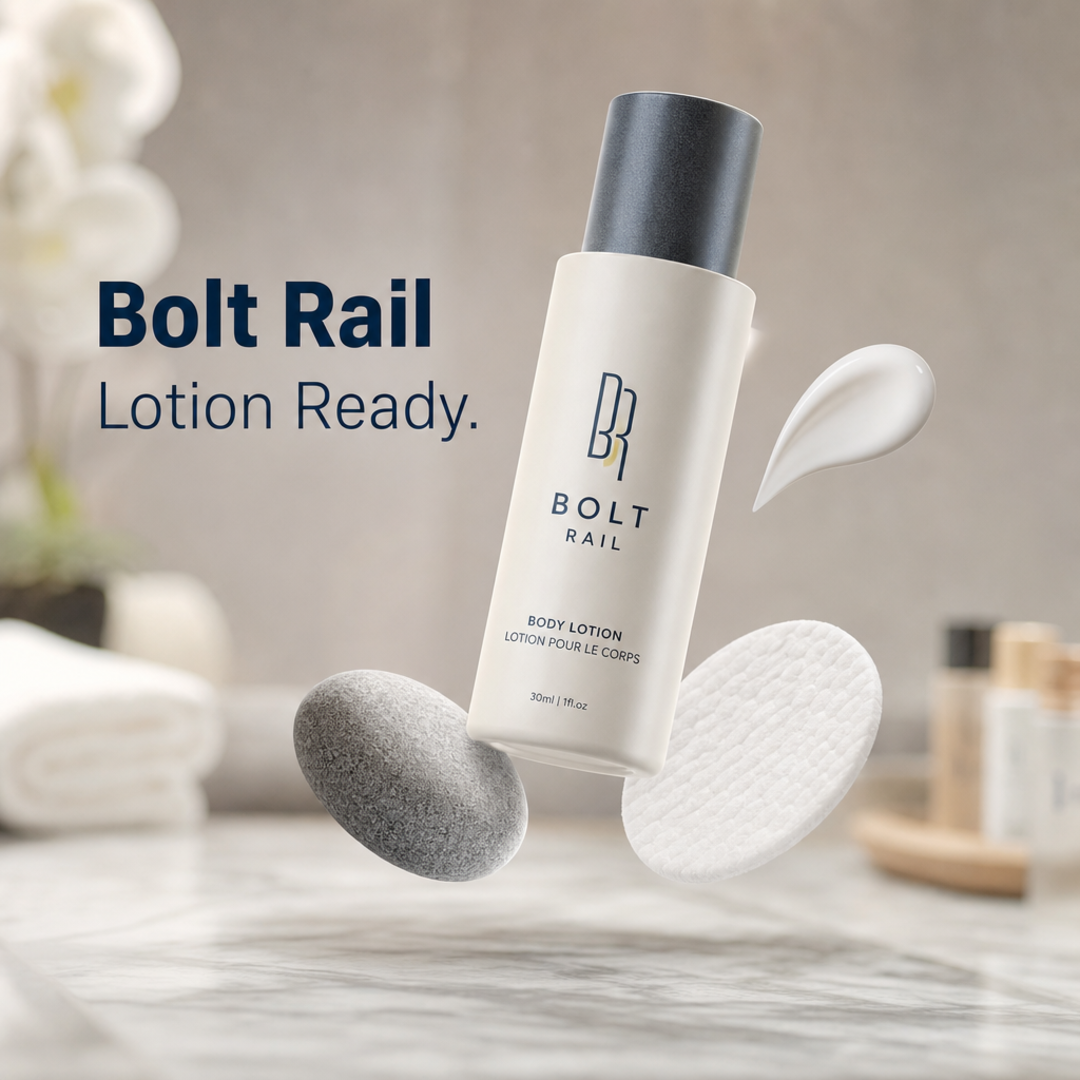 Bolt Rail Hotel Body Lotion Amenity Mini