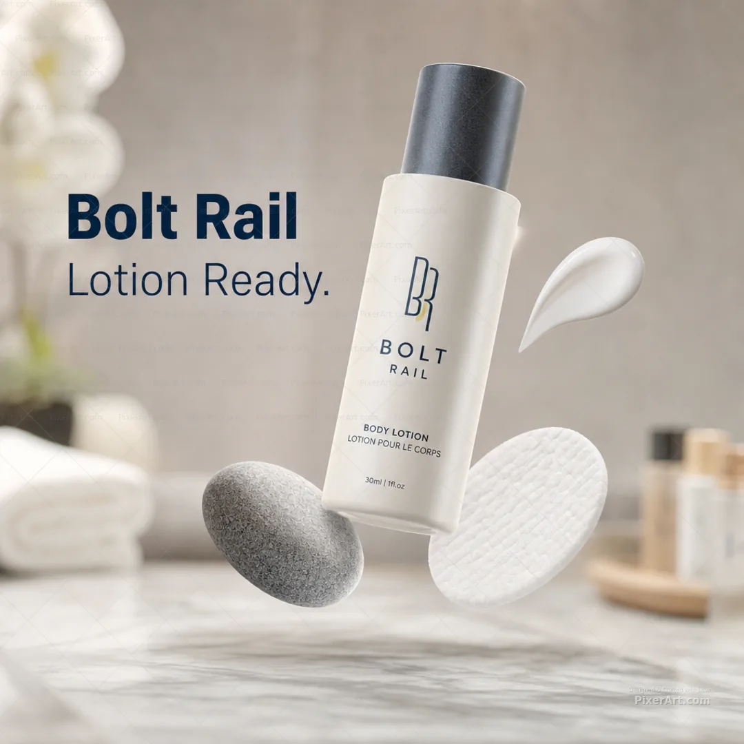 Bolt Rail Hotel Body Lotion Amenity Mini