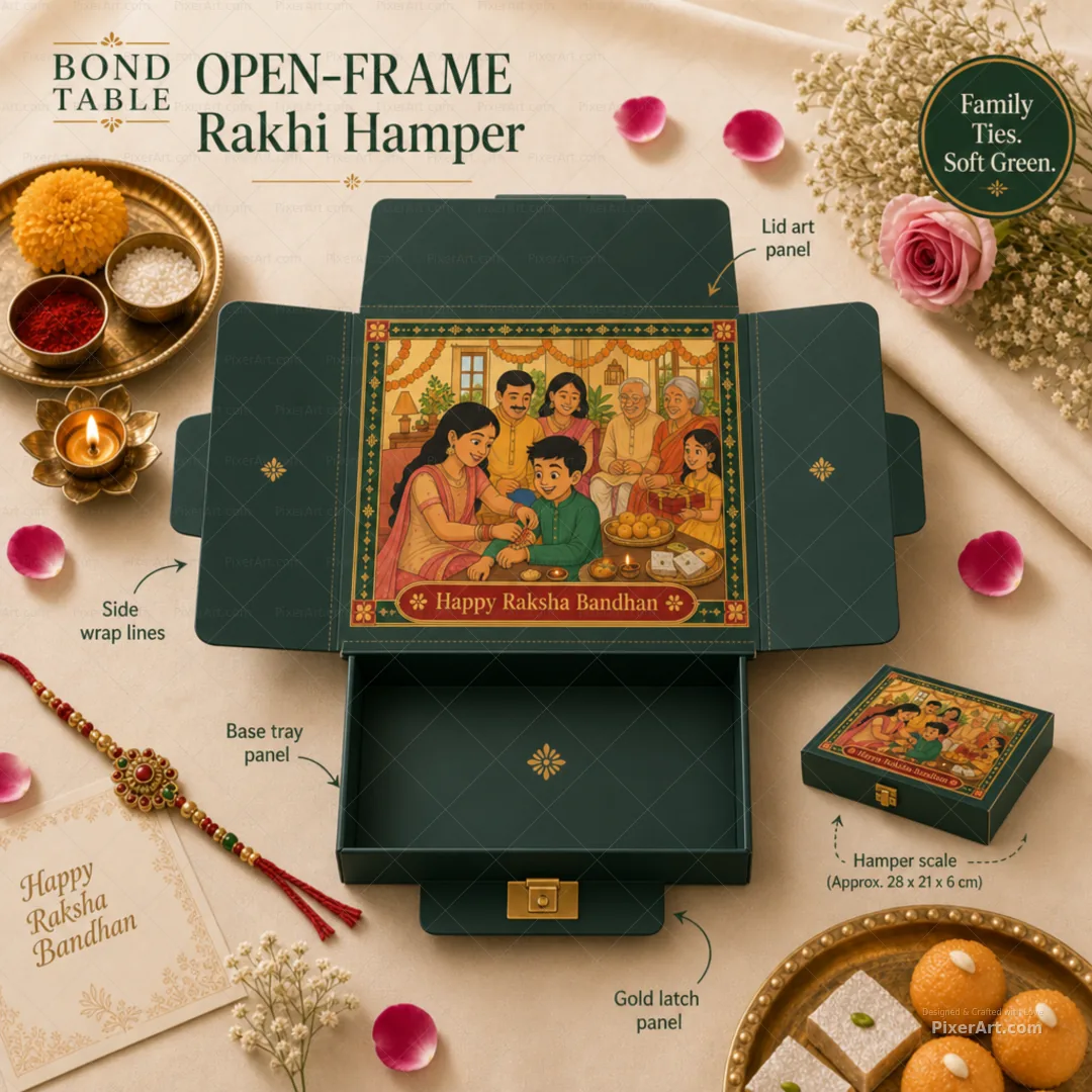 Open frame mockup