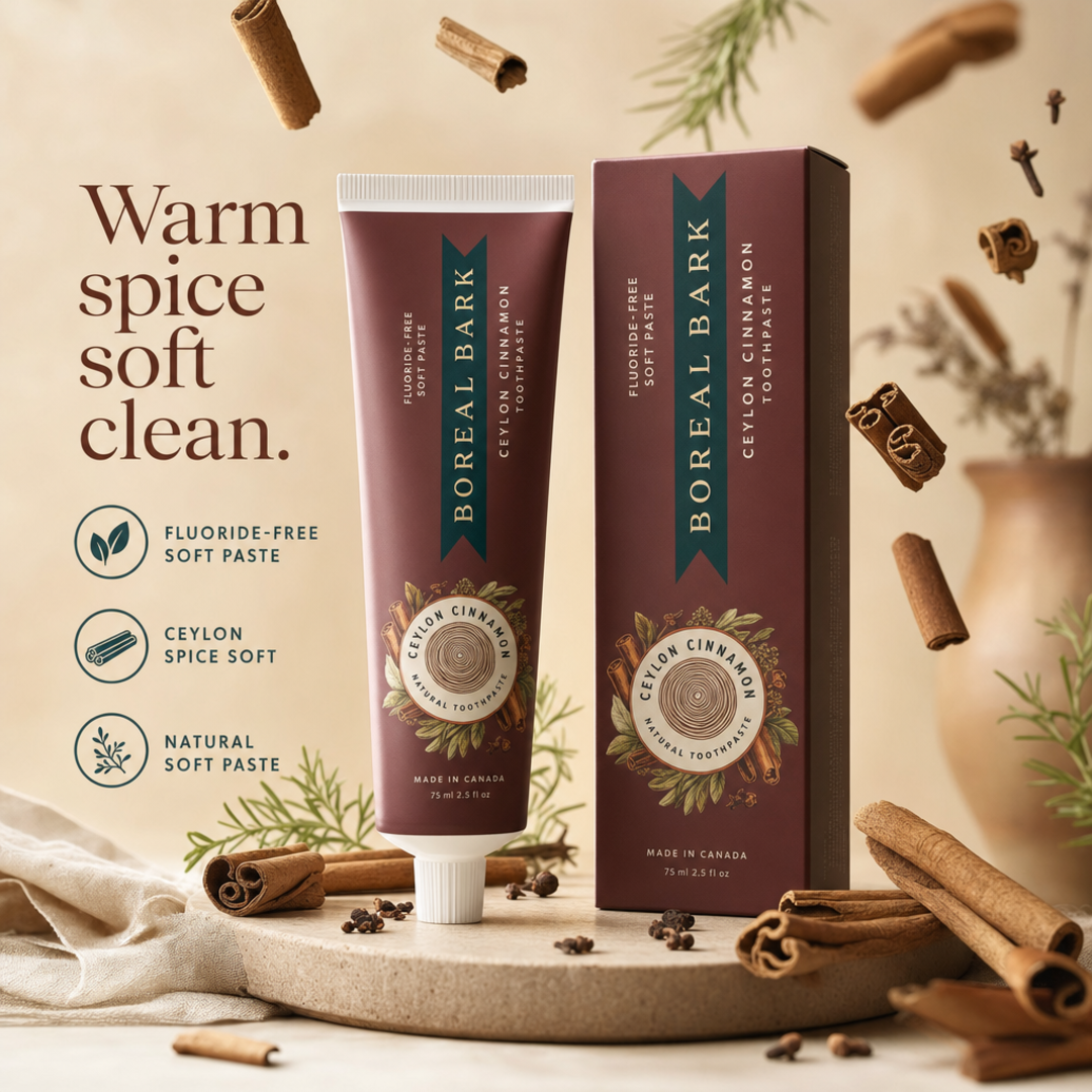 Boreal Bark Ceylon Cinnamon Toothpaste