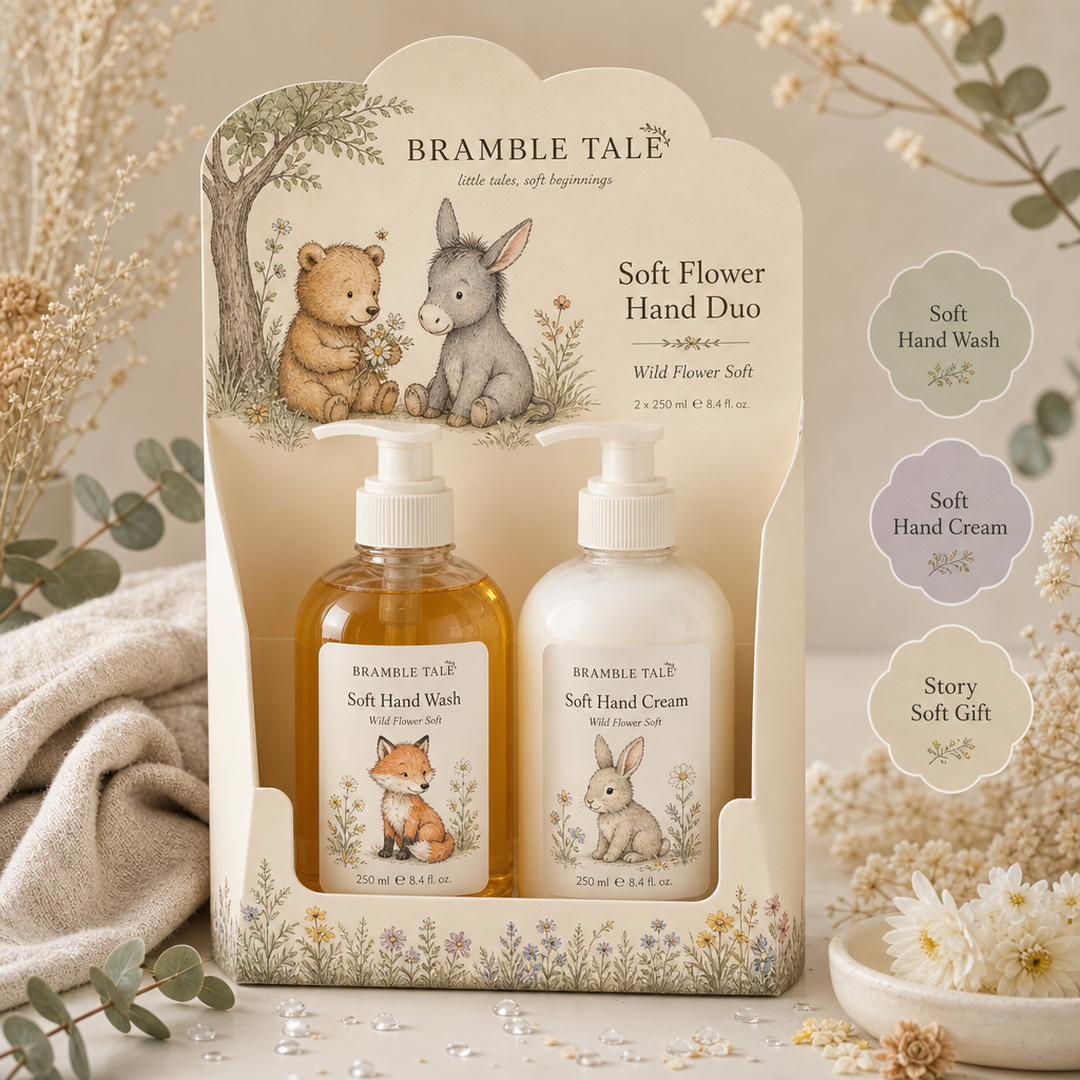 Bramble Tale Soft Flower Hand Duo