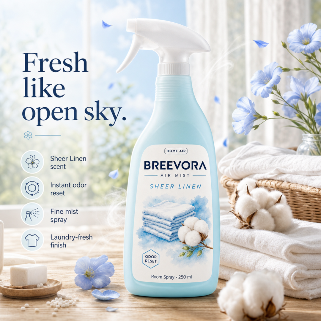 Breevora Sheer Linen Air Mist
