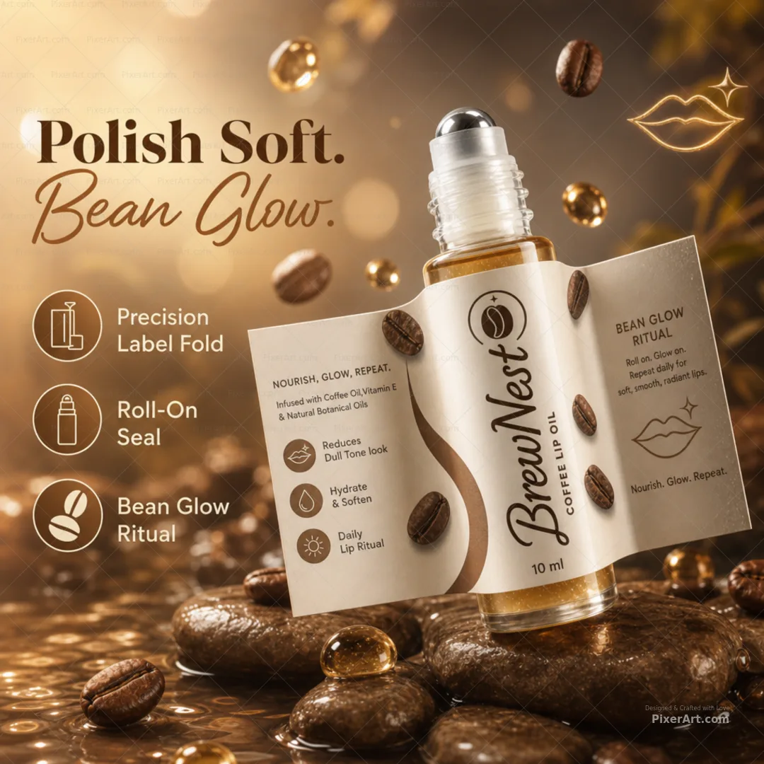 BrewNest Coffee Lip Oil