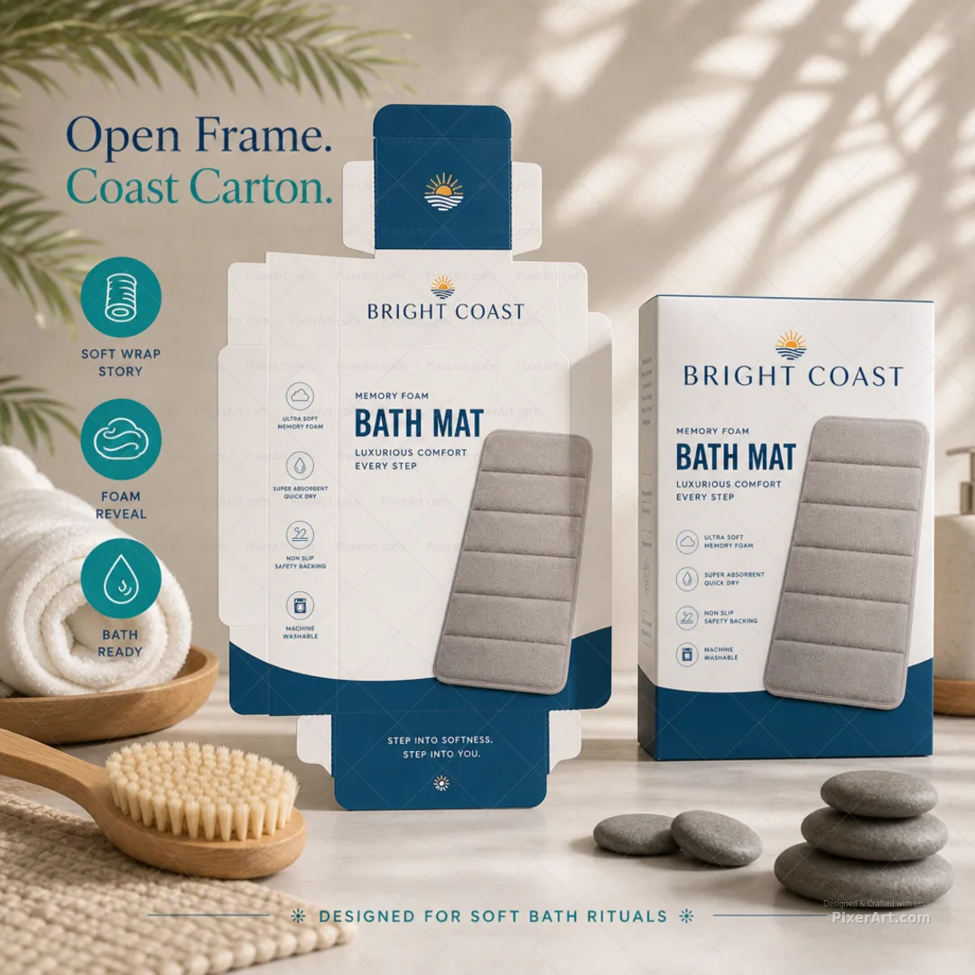 Open frame mockup