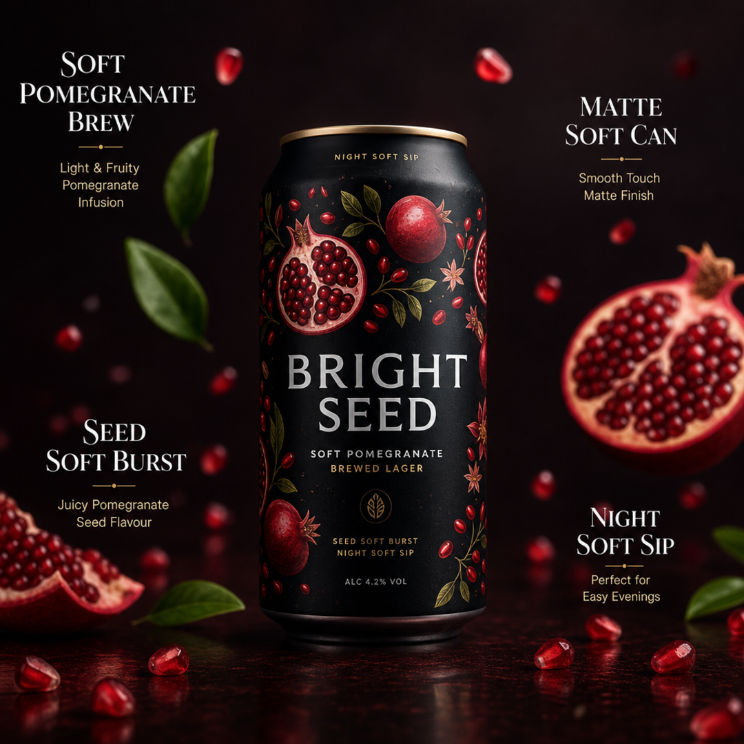 Bright Seed Soft Pomegranate Can