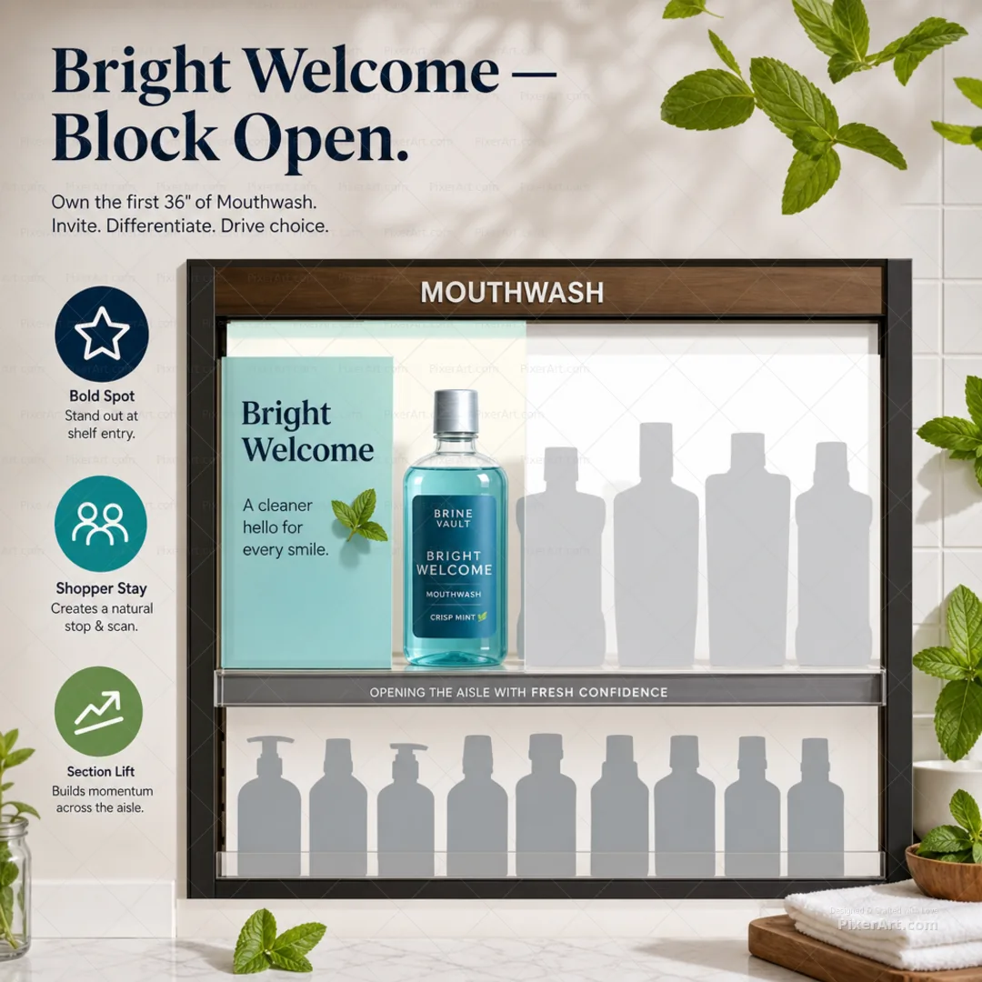 Open frame mockup