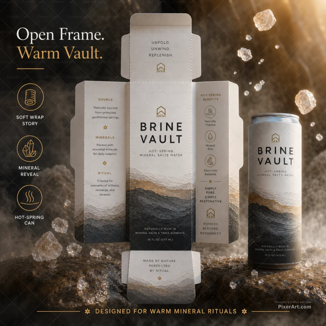 Brine Vault Hot-Spring Mineral Can