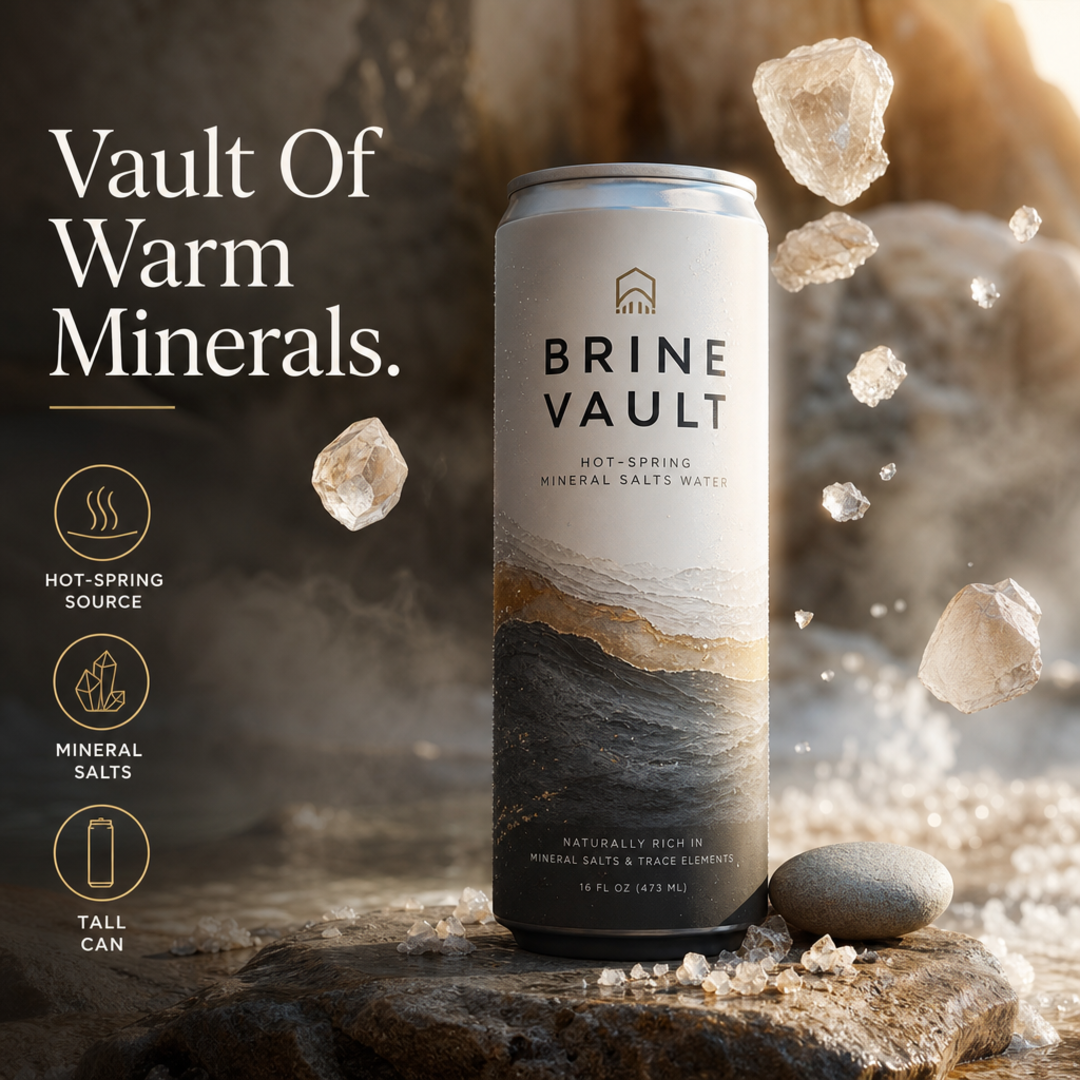 Brine Vault Hot-Spring Mineral Can